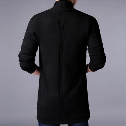 Men's Slim Knitted Jacket - The Ultimate Sweater Coat