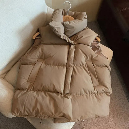 Thick Down Vest for Women - Stay Warm and Stylish