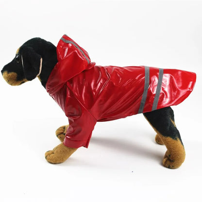 Dog Clothes Hooded Raincoats